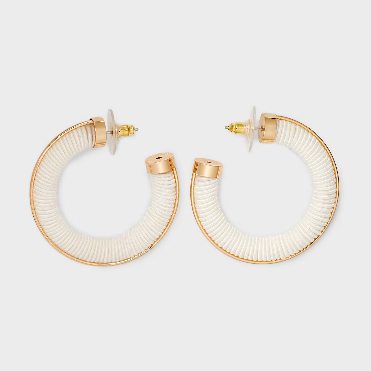 SUGARFIX by BaubleBar Threaded Hoop Earrings | Target