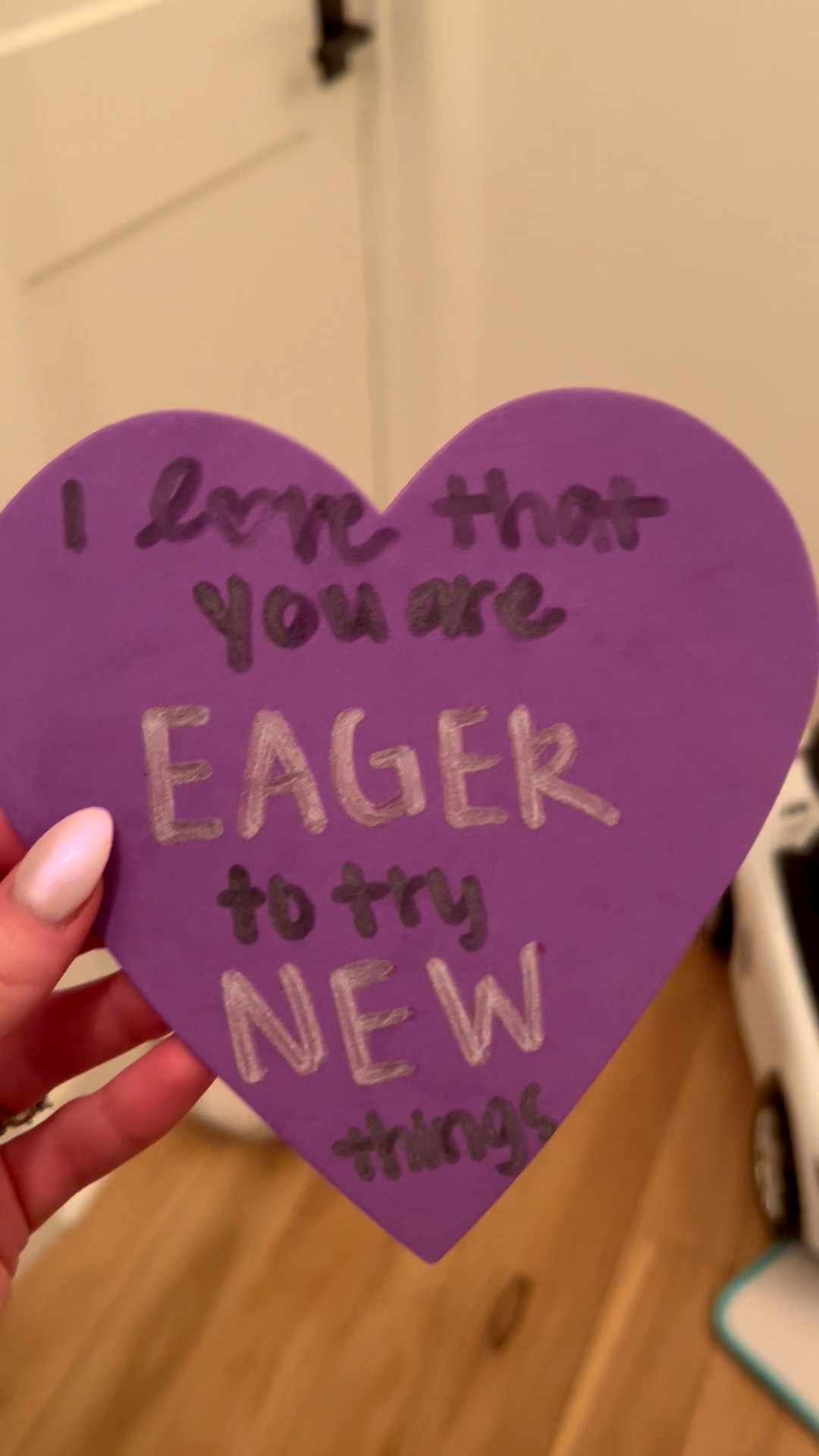 My favorite Valentine’s Day tradition— write something you love about them and stick it to their door each morning. Simple, yet meaningful Valentines Day idea. 

Valentine’s Day ideas for kids

#LTKValentine #LTKmomlife #LTKKids