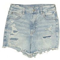 American Eagle Outfitters Denim Shorts: Blue Bottoms - Size 2 | ThredUp (US)