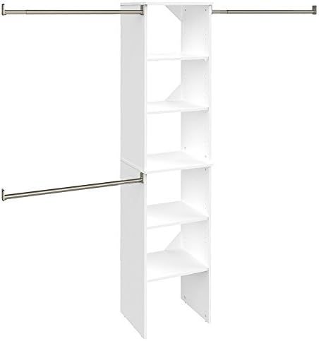 ClosetMaid SuiteSymphony Starter Tower Kit, 16", Pure White | Amazon (US)