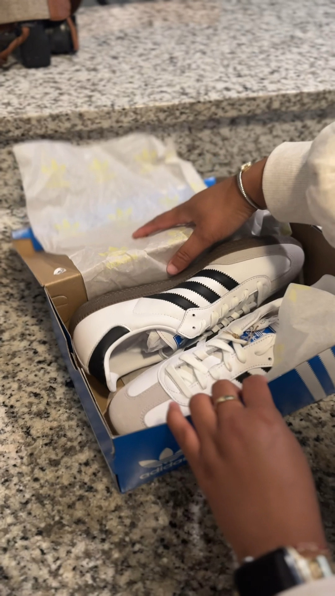 Stepping out in style with the classics! 🤍 The Adidas Sambas are my new go-to for effortlessly cool vibes and all-day comfort. Perfect for dressing up or down, they’re the versatile staple my closet was missing! #AdidasSambas #ClassicStyle #EverydayEssentials

#LTKWorkwear #LTKFindsUnder100 #LTKShoeCrush