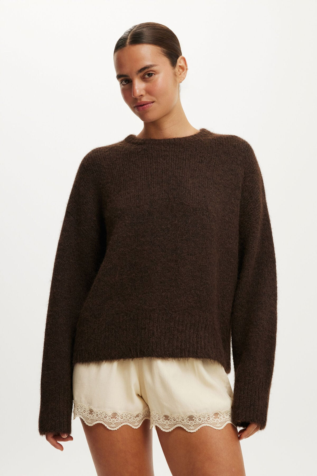 Luxe Crew Neck Sweater | Cotton On (ANZ)