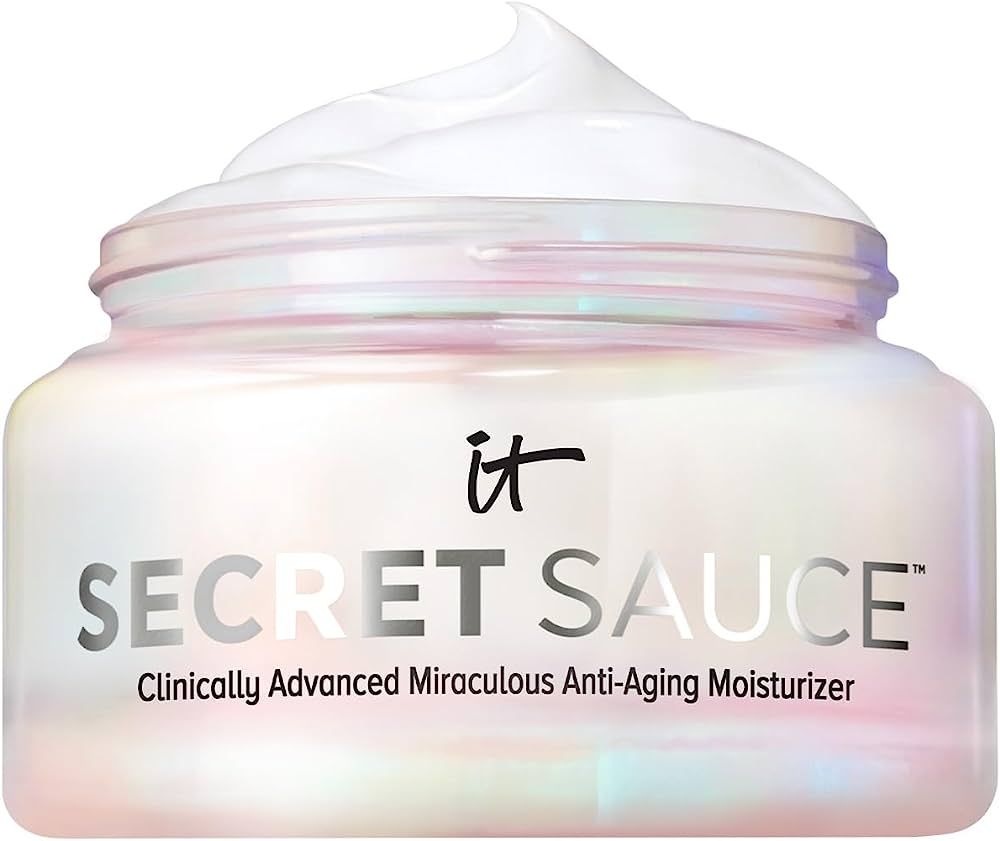 IT Cosmetics Secret Sauce Anti-Aging Moisturizer – Hydrating & Plumping Facial Cream – For Fi... | Amazon (US)