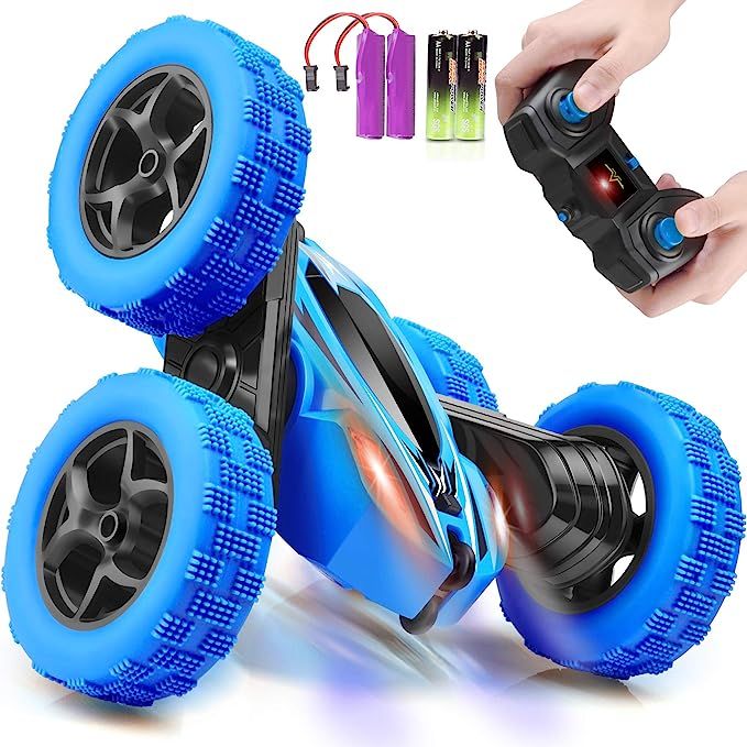 ORRENTE Remote Control Car, RC Cars 2.4GHz Fast Stunt RC Car, 4WD Double Sided 360° Rotating RC ... | Amazon (US)