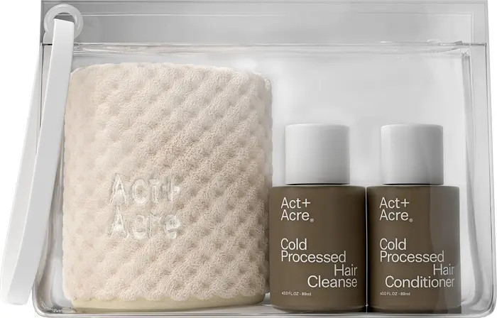 Act+Acre Cold Processed® Mini Essentials Set | Nordstrom | Nordstrom