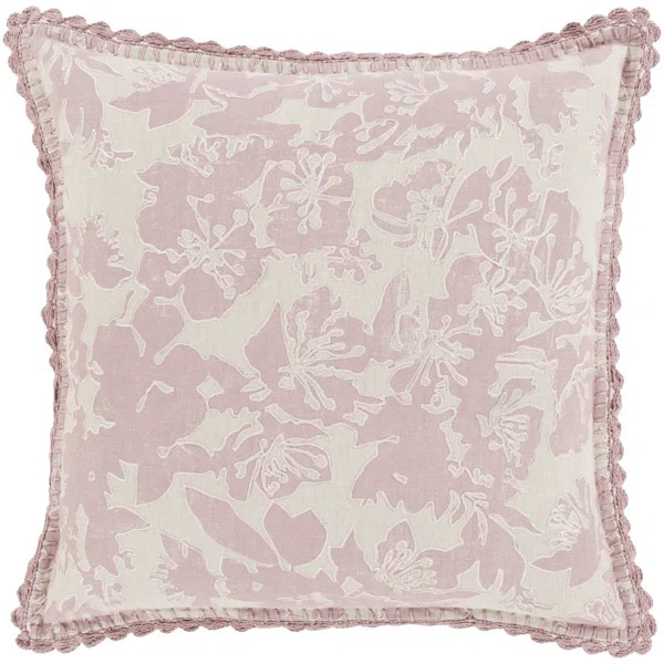 Hiltner Floral 100% Linen Pillow Cover | Wayfair North America