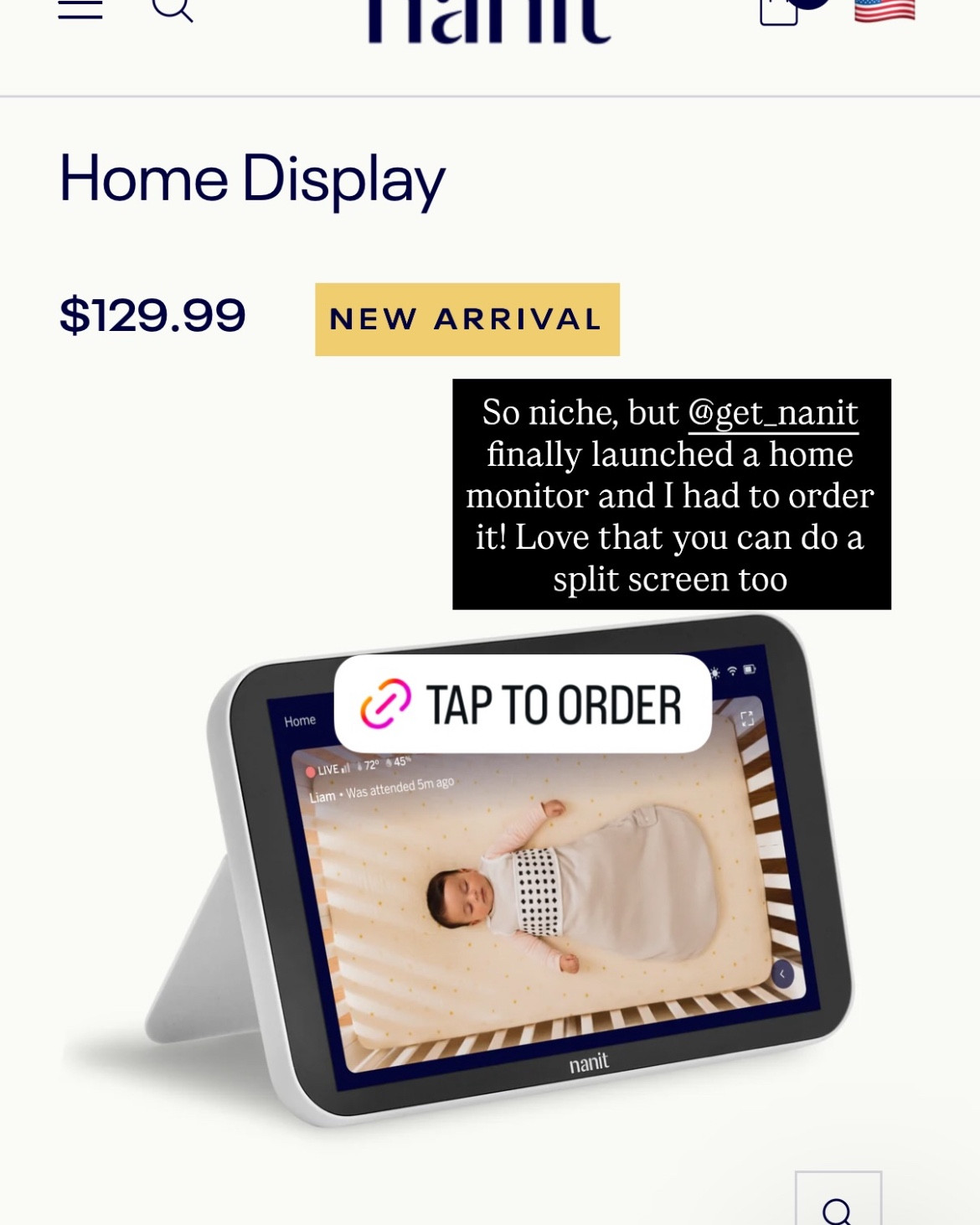 If you have a baby or expecting mom, this baby monitor should be part of your baby registry

#LTKBaby #LTKGiftGuide #LTKmomlife