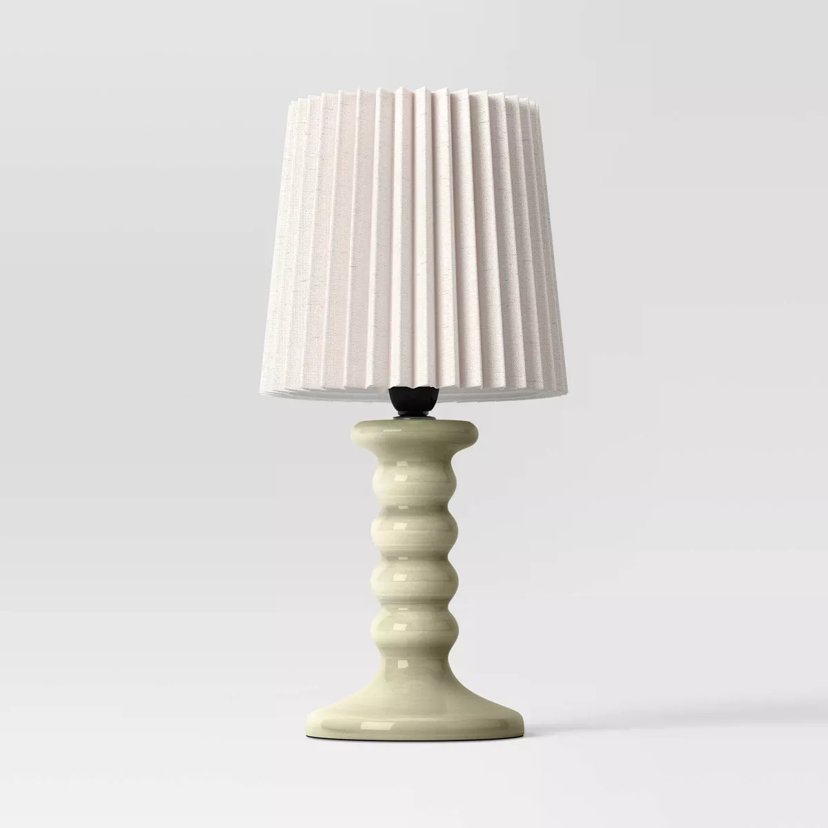 Mini Stick Table Lamp with Pleated Shade - Room Essentials™ | Target