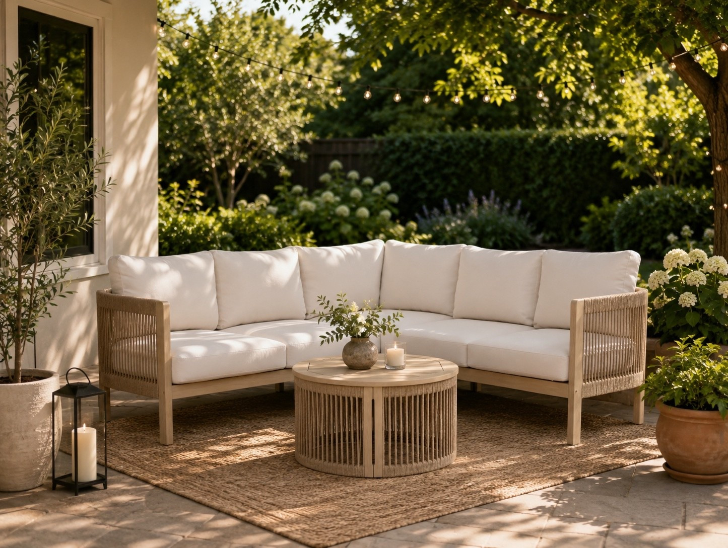 This Outdoor 5-person Conversation Set
With Cushions is on a great sale right now. Patio furniture. Backyard home finds.

#LTKHome #LTKSaleAlert