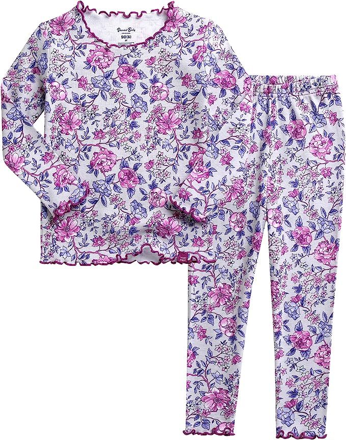VAENAIT BABY 12M-12Y Infant Kids Toddler Junior Girls Flower Rabbit Easter Sleepwear Cotton Pajam... | Amazon (US)