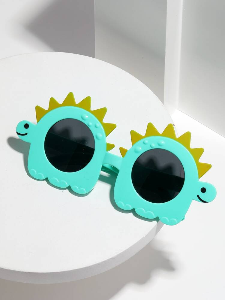 Men Cartoon Dinosaur Design Fashion Glasses | SHEIN