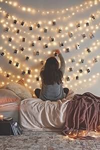 66 Ft 200LEDs Waterproof starry fairy copper string lights USB Powered for Bedroom Indoor Outdoor Wa | Amazon (US)