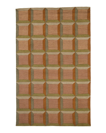 5x8 Wool Hand Tufted Rug | TJ Maxx