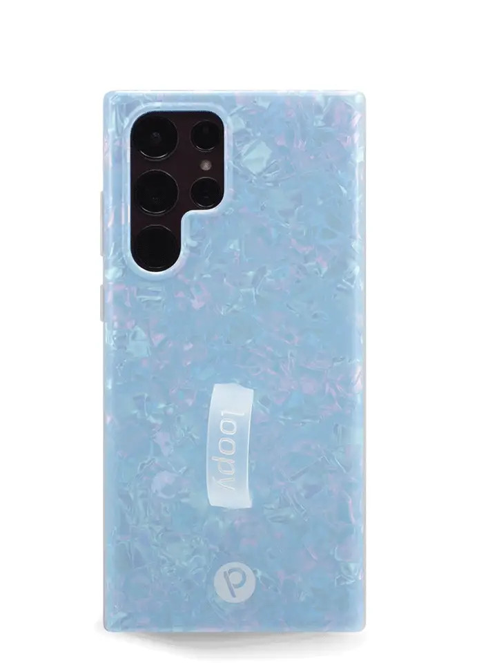 Loopy Cases - Blue Opal Shell | Loopy Cases