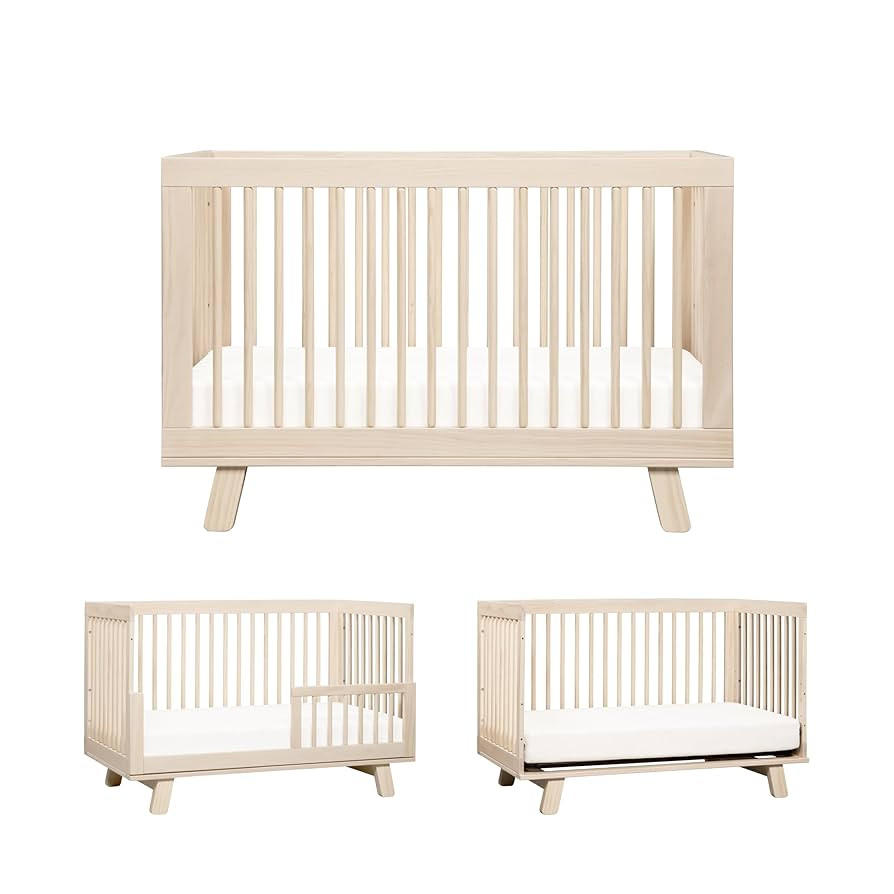 Babyletto Hudson 3-in-1 Convertible Baby Crib - GREENGUARD Gold Certified - Convertible Crib to T... | Amazon (US)