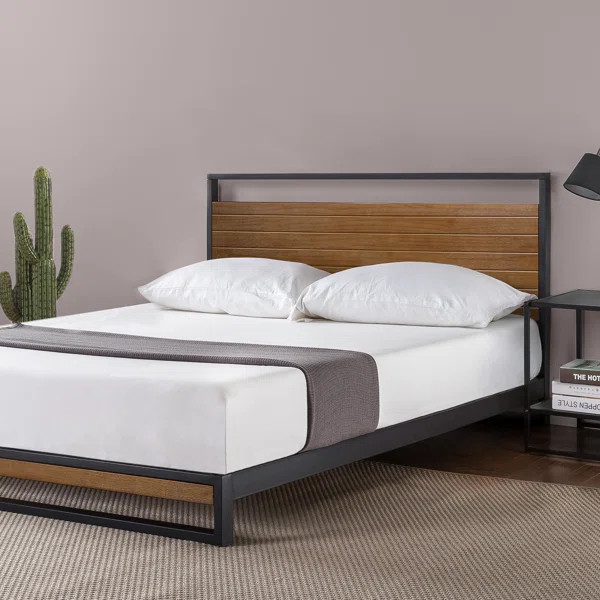 Gurmale 37" Low Profile Platform Bed | Wayfair North America