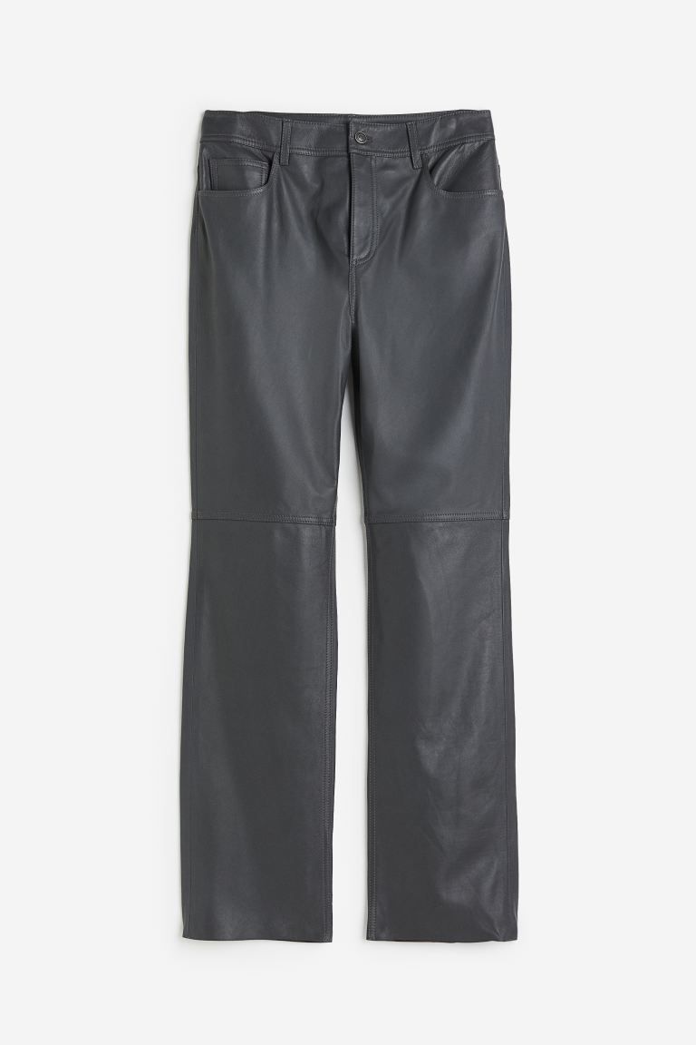 Straight Leather Pants | H&M (US + CA)