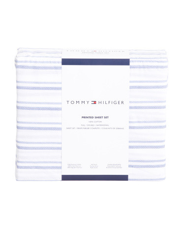 Cotton Spirit Striped Sheet Set | TJ Maxx