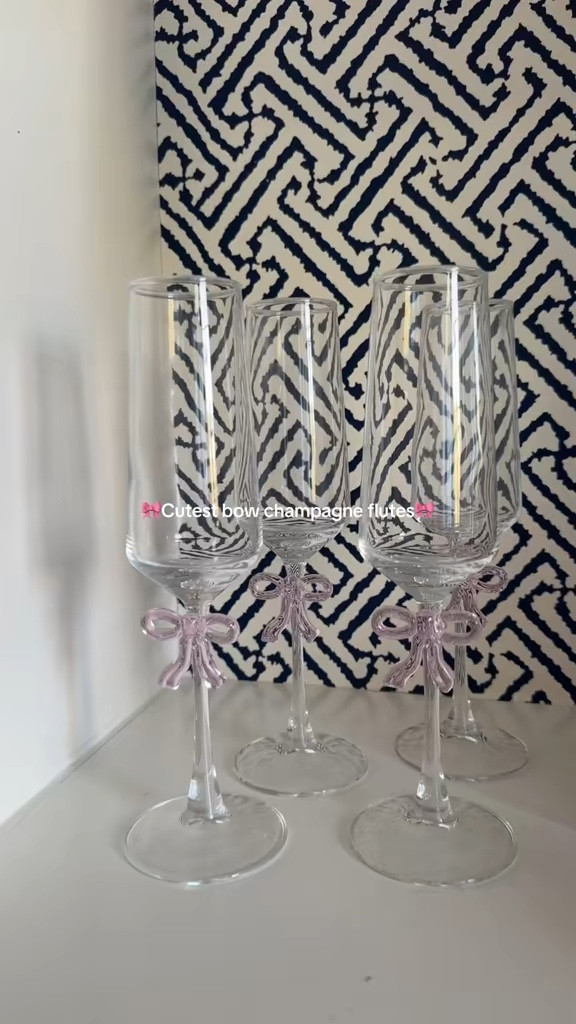 My favorite champagne flutes 🎀

#LTKHome #LTKParties #LTKFindsUnder50