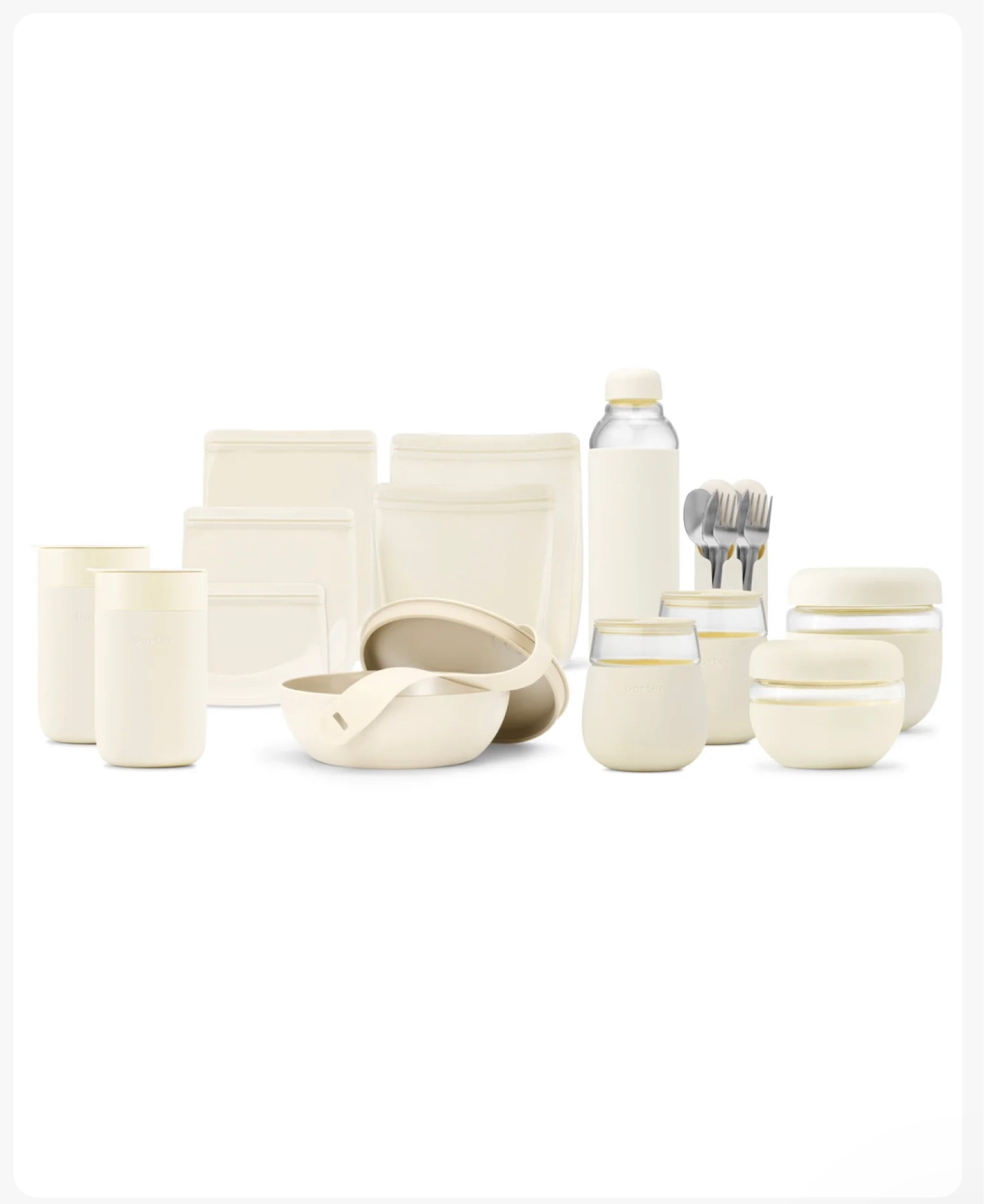 I have this set in cream, blush & mint and they are the best food prep + food storage containers! 🤍

#LTKunder100 #LTKhome #LTKunder50