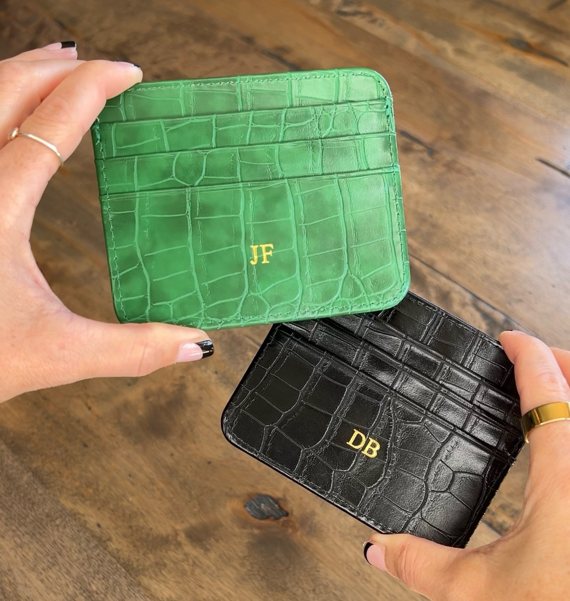 Gift idea - personalized credit card holder

Holiday gift ideas, faux leather credit card holder, personalized gift, Christmas gift idea. 

#LTKStyleTip #LTKGiftGuide #LTKFindsUnder50