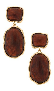 8 Other Reasons Juba Drop Earrings in Brown from Revolve.com | Revolve Clothing (Global)