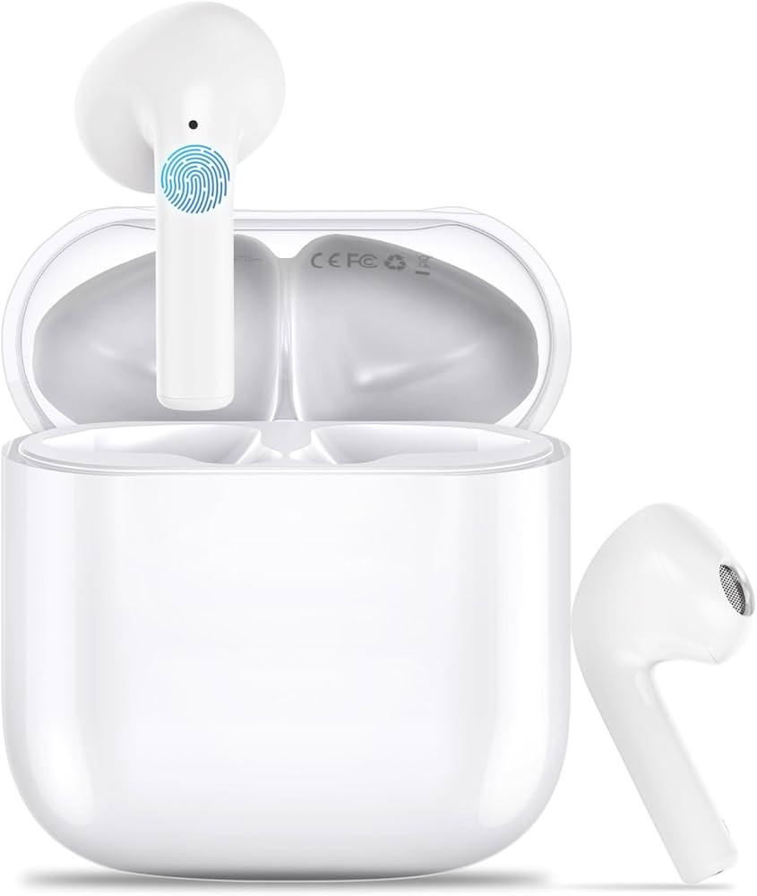 Wireless Earbuds, Bluetooth 5.3 Ear Buds Environmental Noise Cancellation Stereo in-Ear Earphones... | Amazon (US)