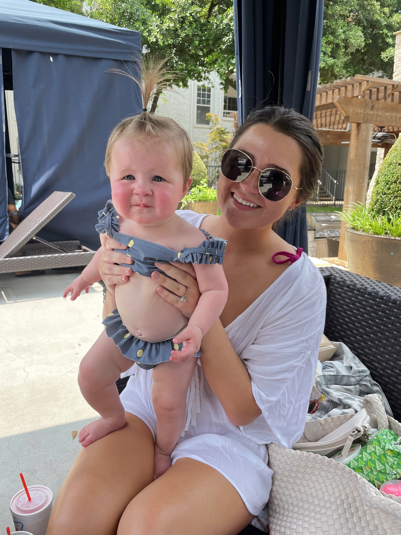 First swim of the season! 

#LTKSeasonal #LTKBaby #LTKSwim