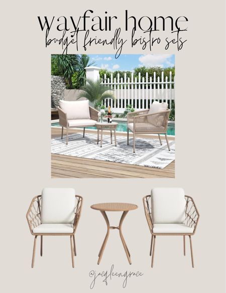 Budget friendly bistro sets. Budget friendly finds. Coastal California. California Casual. French Country Modern, Boho Glam, Parisian Chic, Amazon Decor, Amazon Home, Modern Home Favorites, Anthropologie Glam Chic.

#LTKhome #LTKFind #LTKstyletip