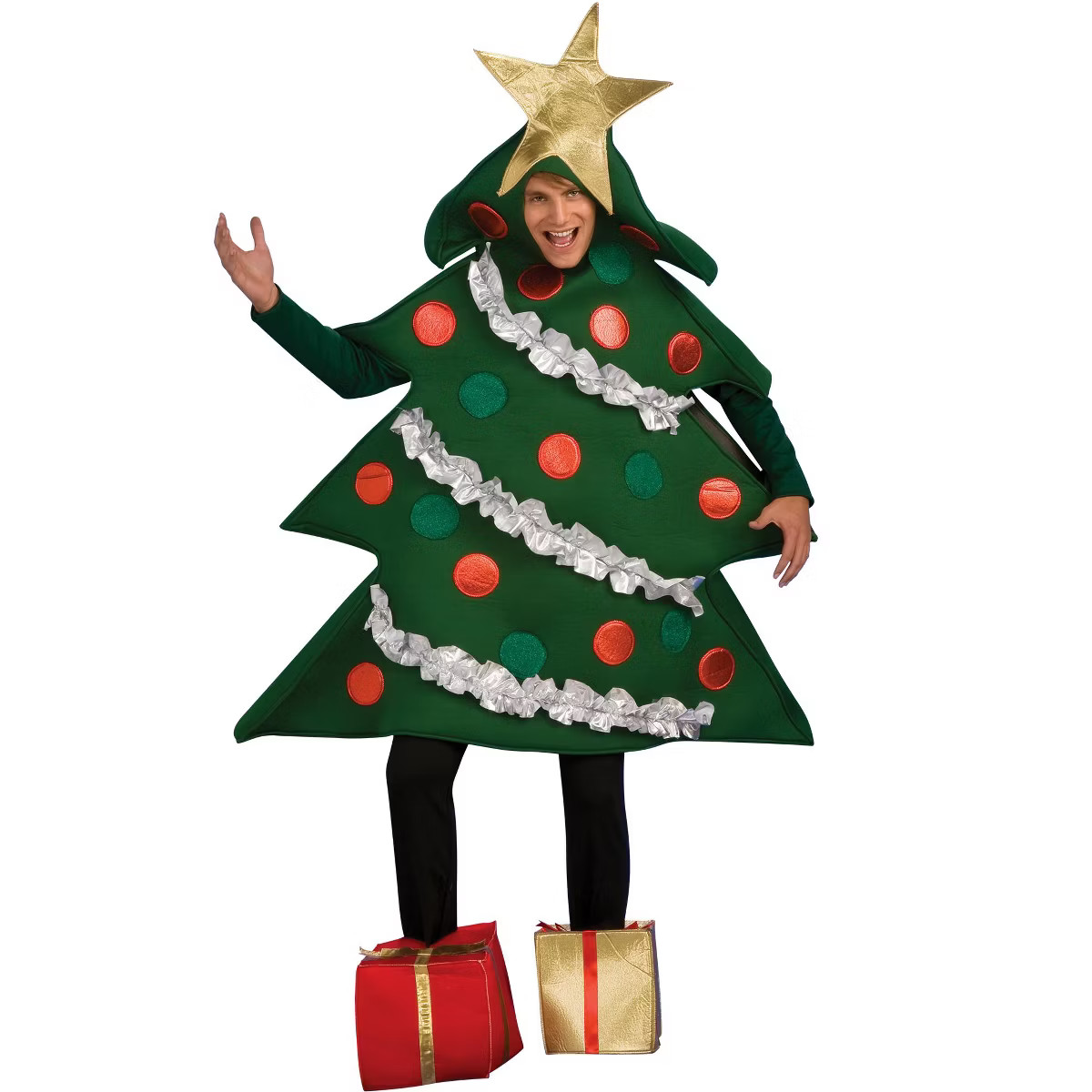 Rubies Costumes Christmas Tree Foam Tunic Costume for Men | Target