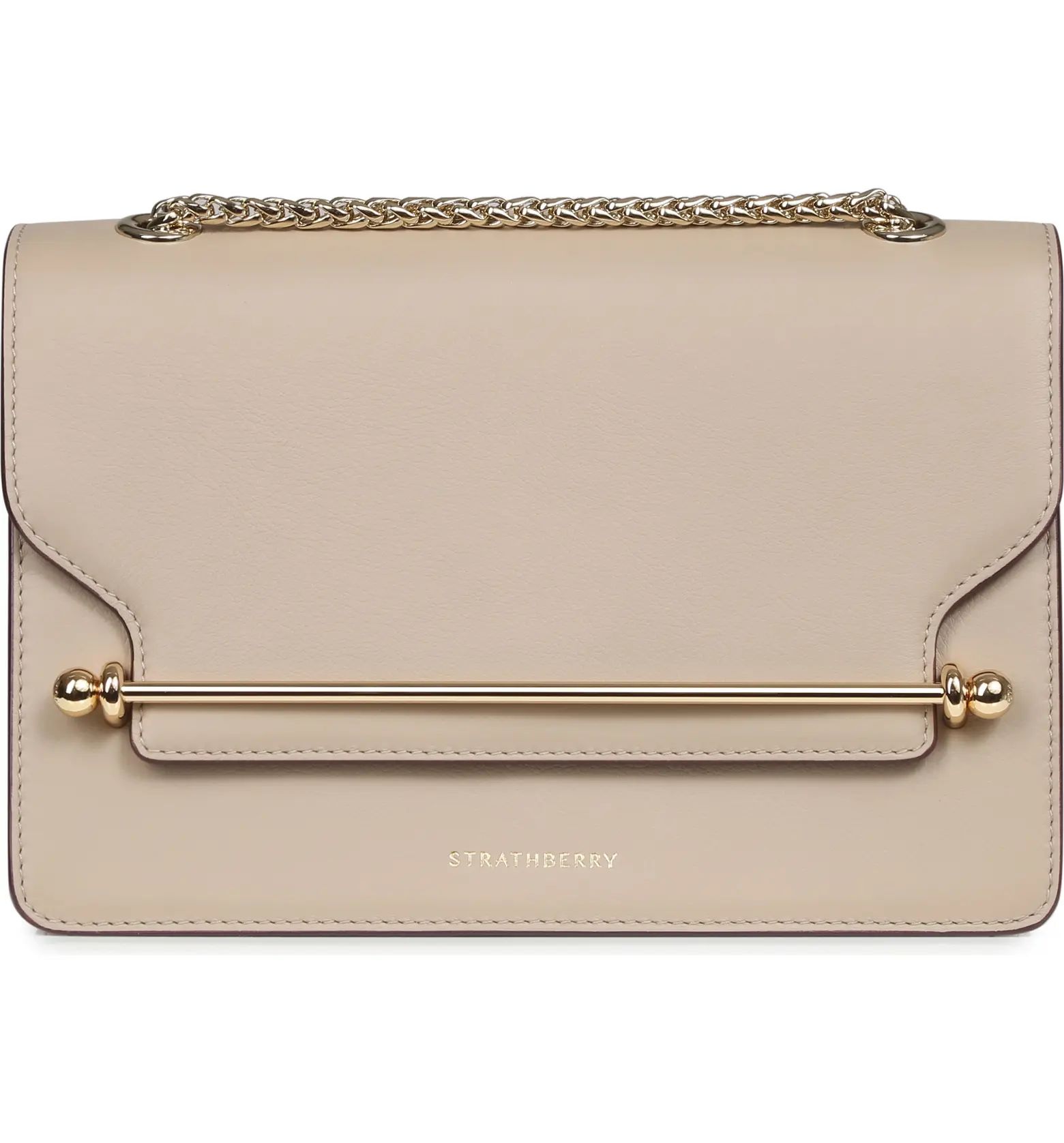 Strathberry East/West Leather Crossbody Bag | Nordstrom | Nordstrom