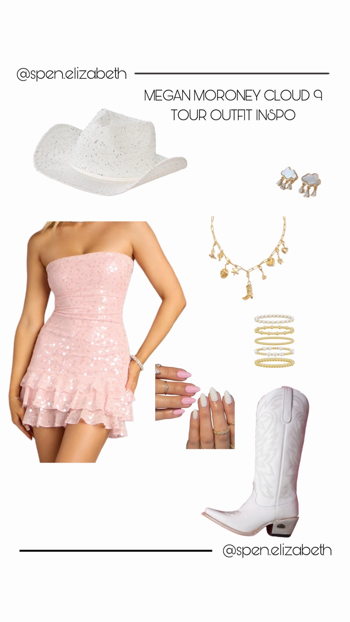 megan moroney cloud 9 tour concert outfit inspo!!