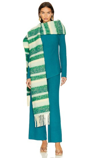 Niko Scarf in Green Multi | Revolve Clothing (Global)