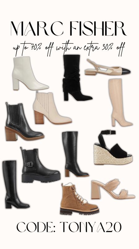Go shop the sale at Marc Fisher now!! Many shoes are up to 70% off and have an addition 30% off! ALSO- my code is stackable!! Use TONYA20 for an additional 20% off!

#LTKsalealert #LTKshoecrush #LTKfindsunder100