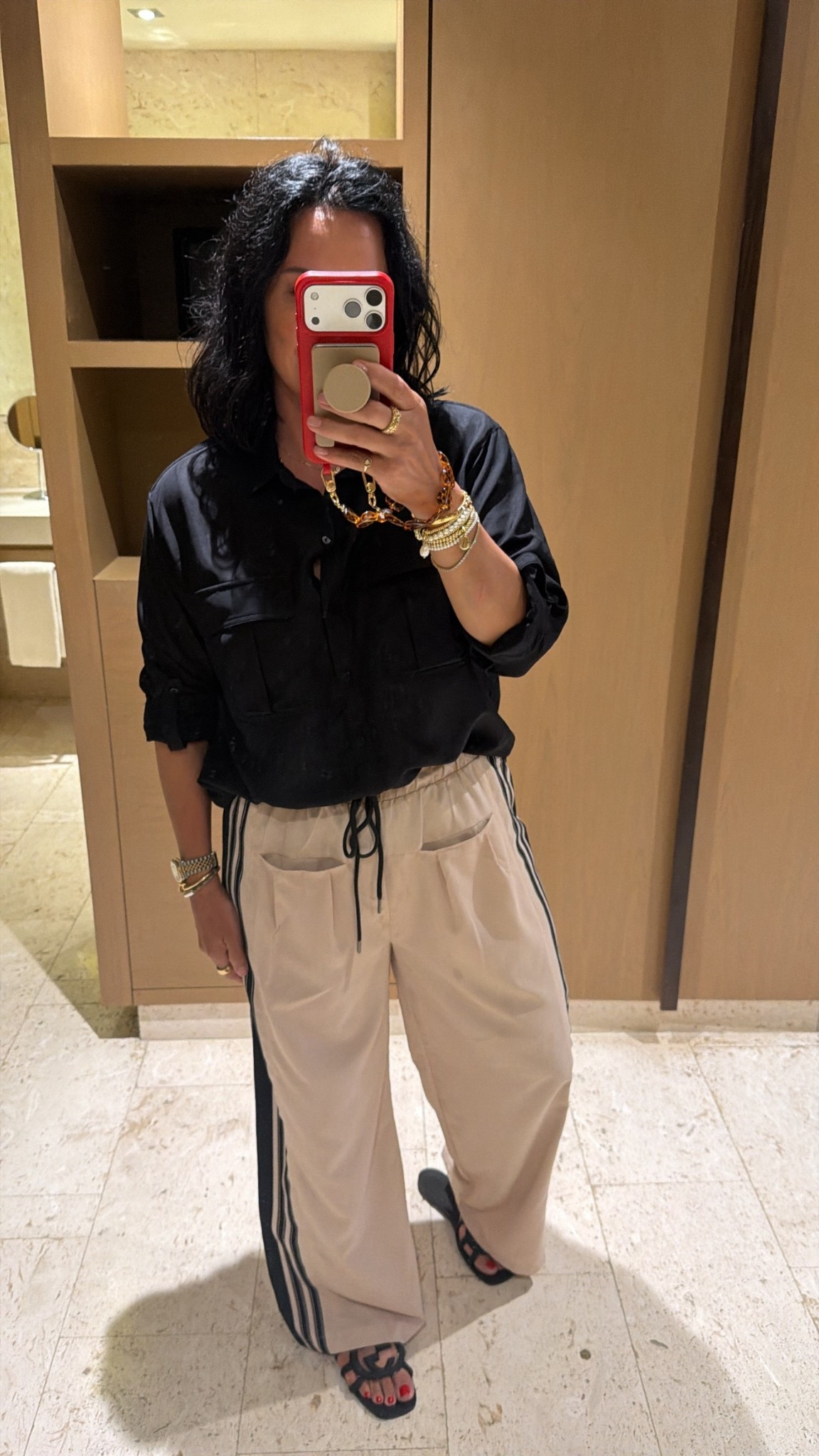 Top and pants size medium (I’m a size 8/10). Shoes fit tts. 

#LTKTravel #LTKOver40 #LTKWorkwear