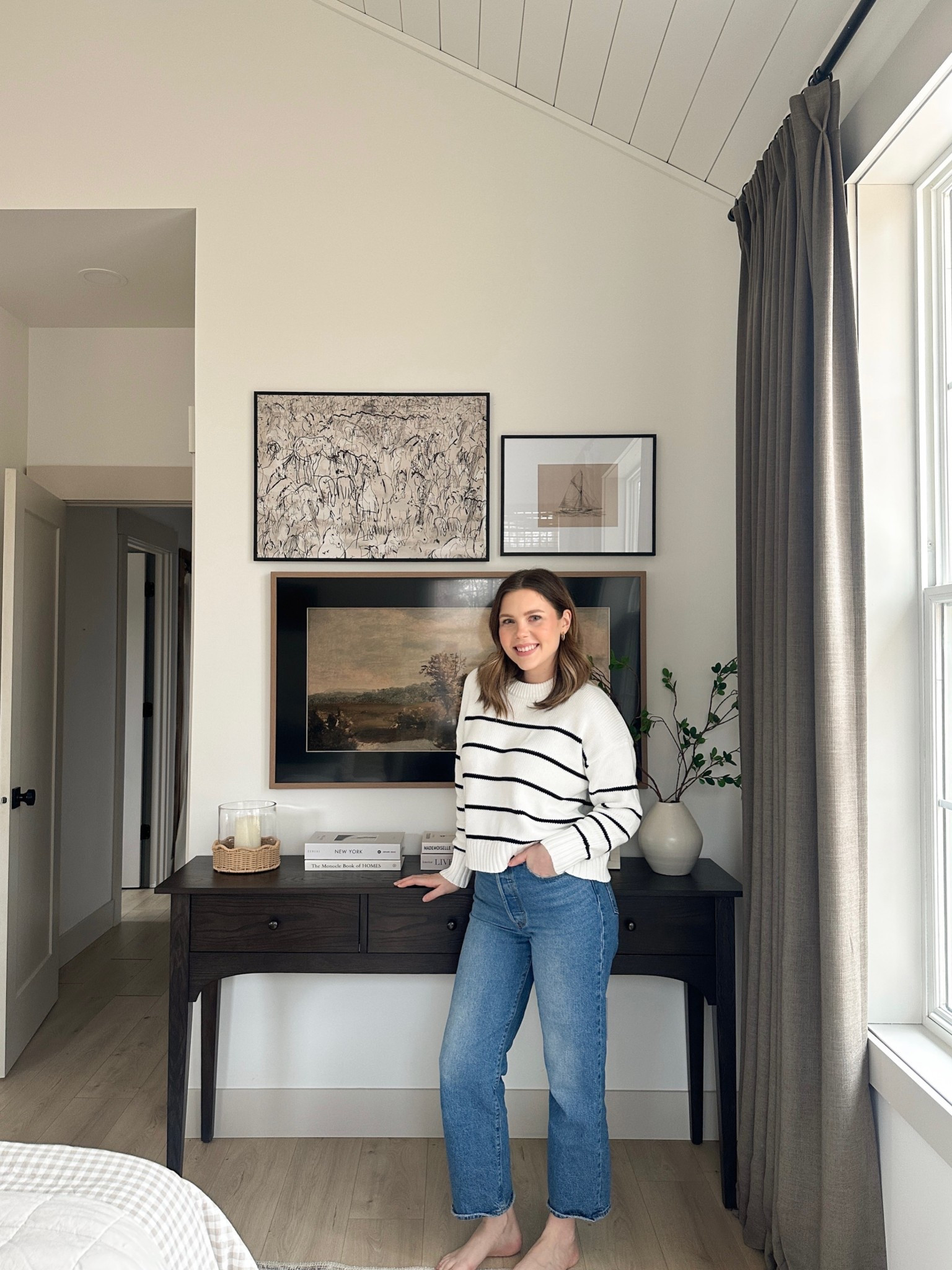 The coziest sweater for layering this summer!! It’s giving Nancy Meyers in the best way 😍 I’m wearing a S!

#LTKHome #LTKSeasonal #LTKStyleTip