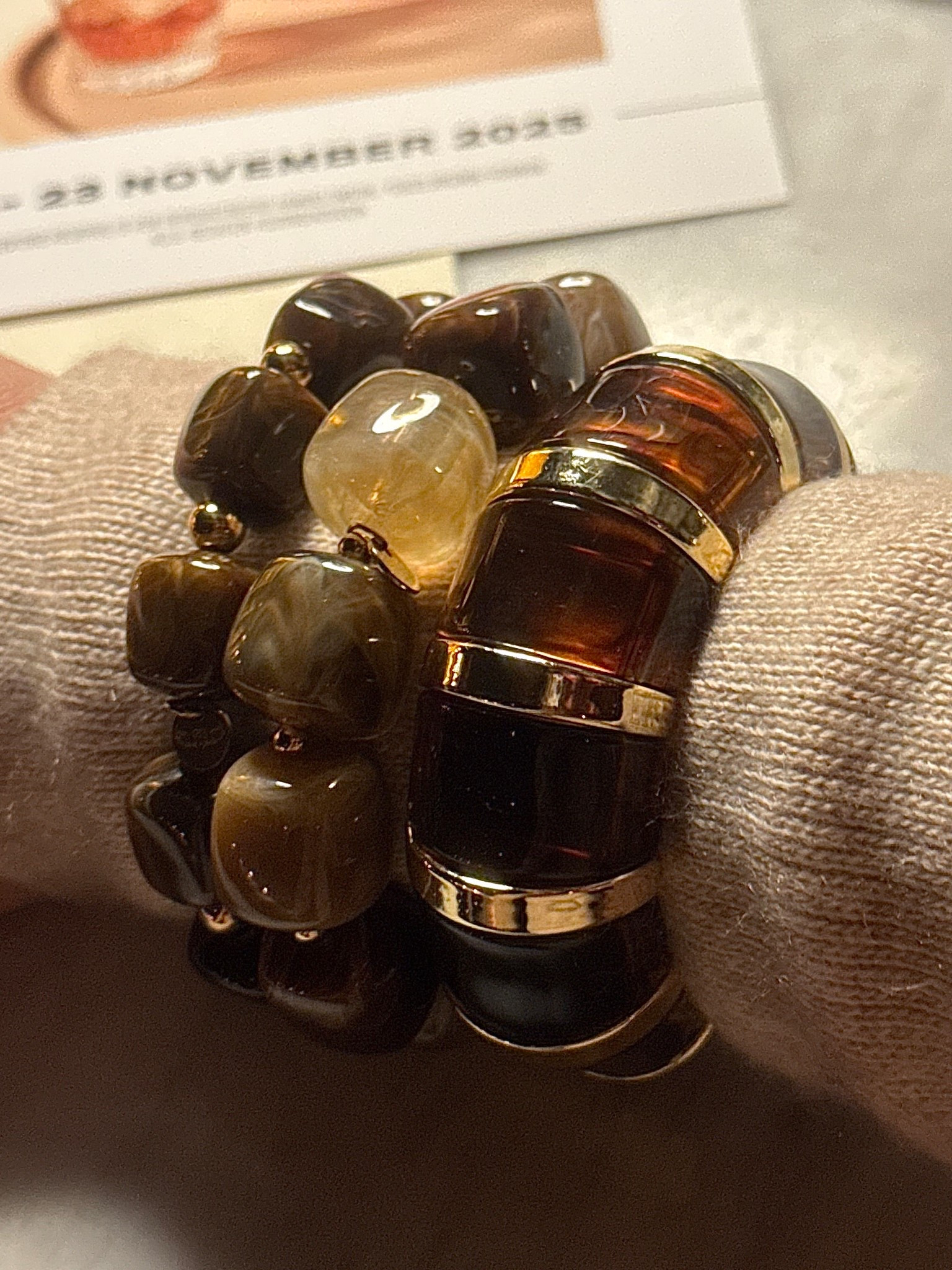 Amsterdam jewelry find 🤎✨
Picked up this chunky brown + gold bracelet stack while shopping here and I’m OBSESSED. Linking similar styles you can grab online — think tortoise, tiger’s eye, and warm caramel tones that go with every outfit this season. So classy and unique!


brown bracelet stack, tortoise bracelet, chunky gold bracelet, tiger’s eye jewelry, neutral bracelets, everyday bracelet stack, fall jewelry finds, Amsterdam haul jew

#LTKGiftGuide #LTKHoliday #LTKTravel