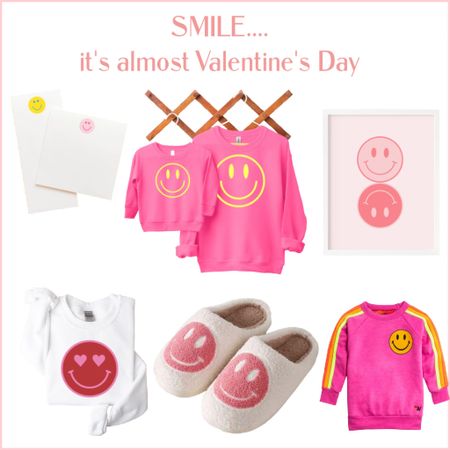 Smiley faces & pink: two favorite all year long and extra cute leading up to Valentine’s Day 💕💗💕

#LTKunder50 #LTKkids #LTKSeasonal