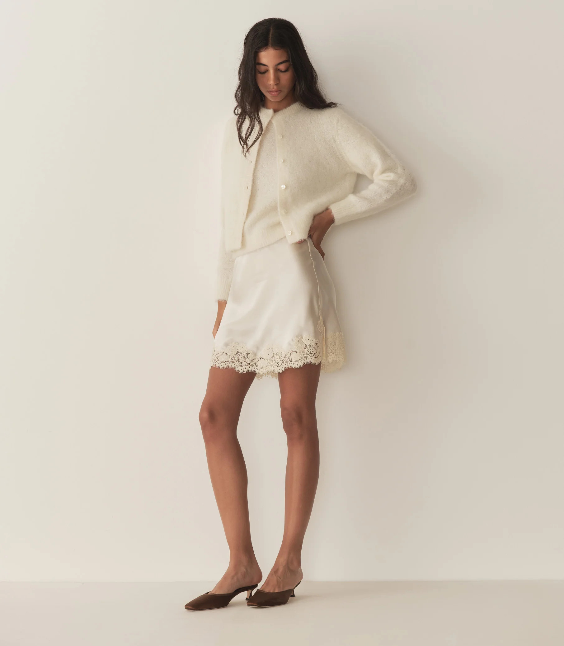 Lillette Cardigan - Sea Salt | DÔEN | DOEN