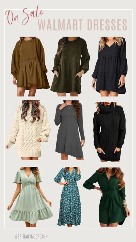 Walmart Dresses On Sale #walmart #walmartfashion #walmartdress #walmartsale #dresses #fashion #outfit #sale 

#LTKfindsunder100 #LTKstyletip #LTKsalealert