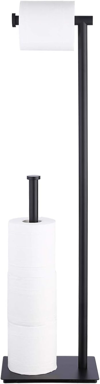 KES Freestanding Toilet Paper Holder with Reserve for Bathroom Modern Tissue Roll Holder Stand 29... | Amazon (US)