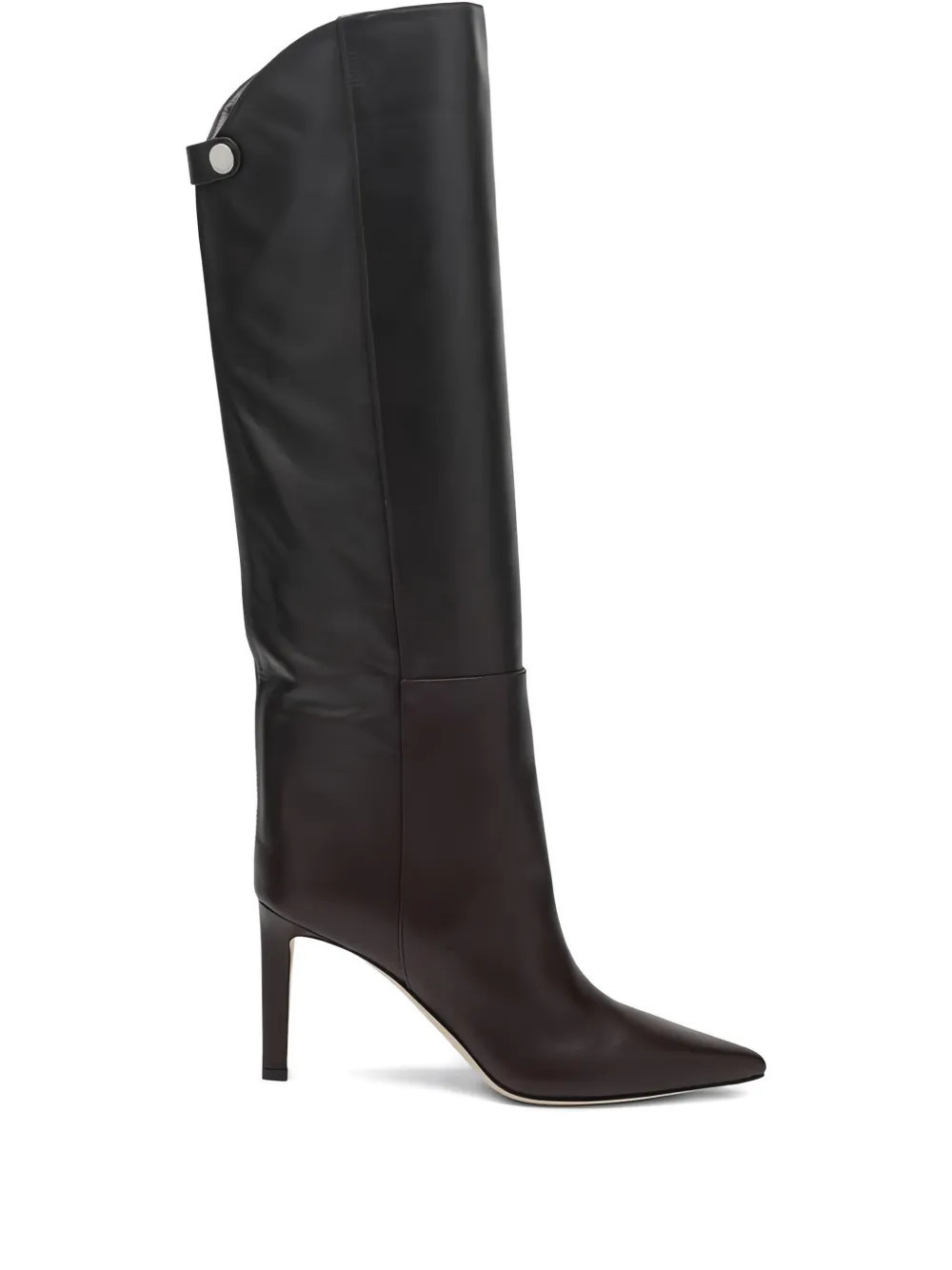 Jimmy Choo 85mm pointed-toe boots - Brown | Farfetch Global