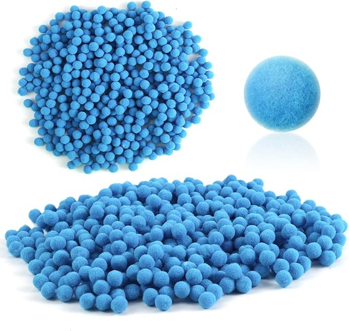 TOYMIS 500pcs 1cm Mini Pom Poms, Fuzzy Pom Pom Balls Pom Poms Arts and Crafts Multi Colored Pom P... | Amazon (US)