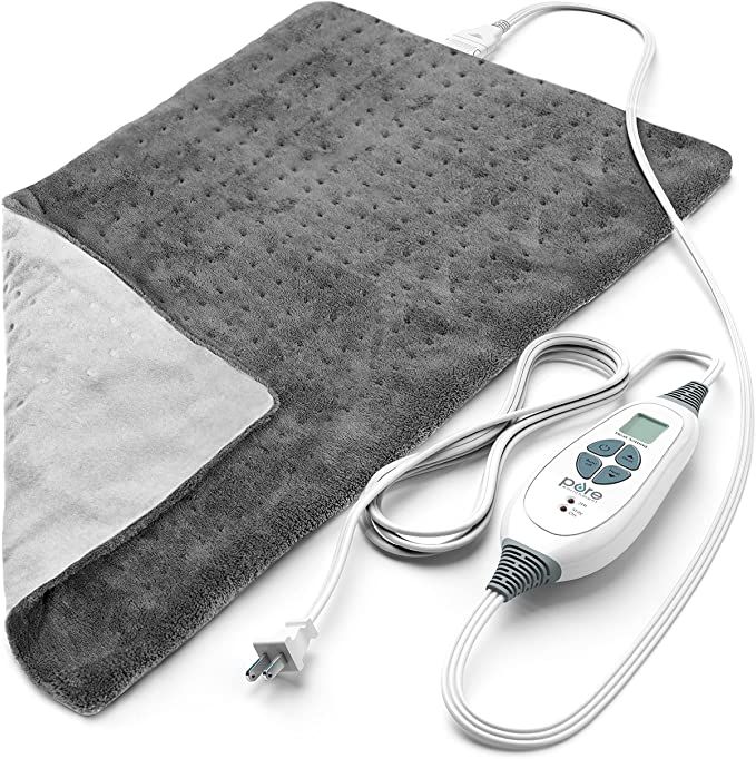 Pure Enrichment® PureRelief™ XL (12" x 24") Electric Heating Pad for Back Pain and Cramps - 6 ... | Amazon (US)