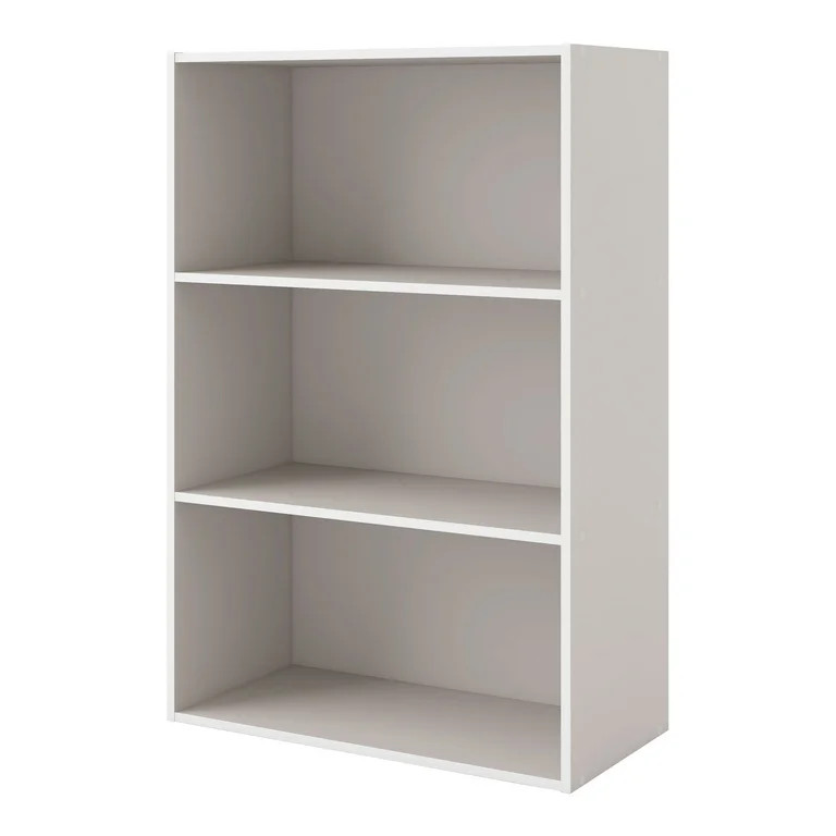 Furniture of America Brooks Stackable 3-Tier Wood Gray Bookcase | Walmart (US)
