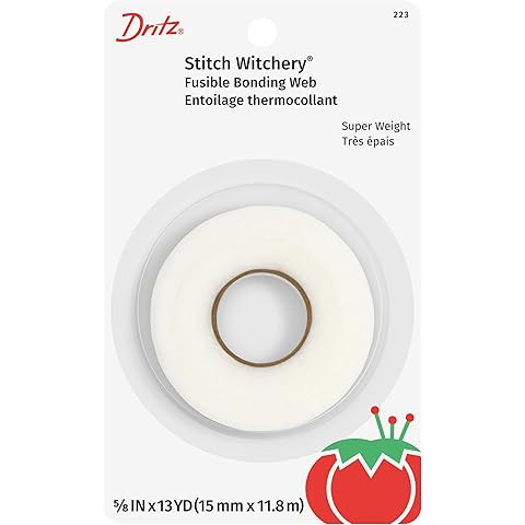 PLANTIONAL Medium Weight Fusible Bonding Web: 20 Sheets Stitch Witchery, 8" x 12" Stitch Witchery... | Amazon (US)