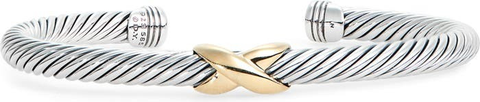 X Bracelet with Gold | Nordstrom
