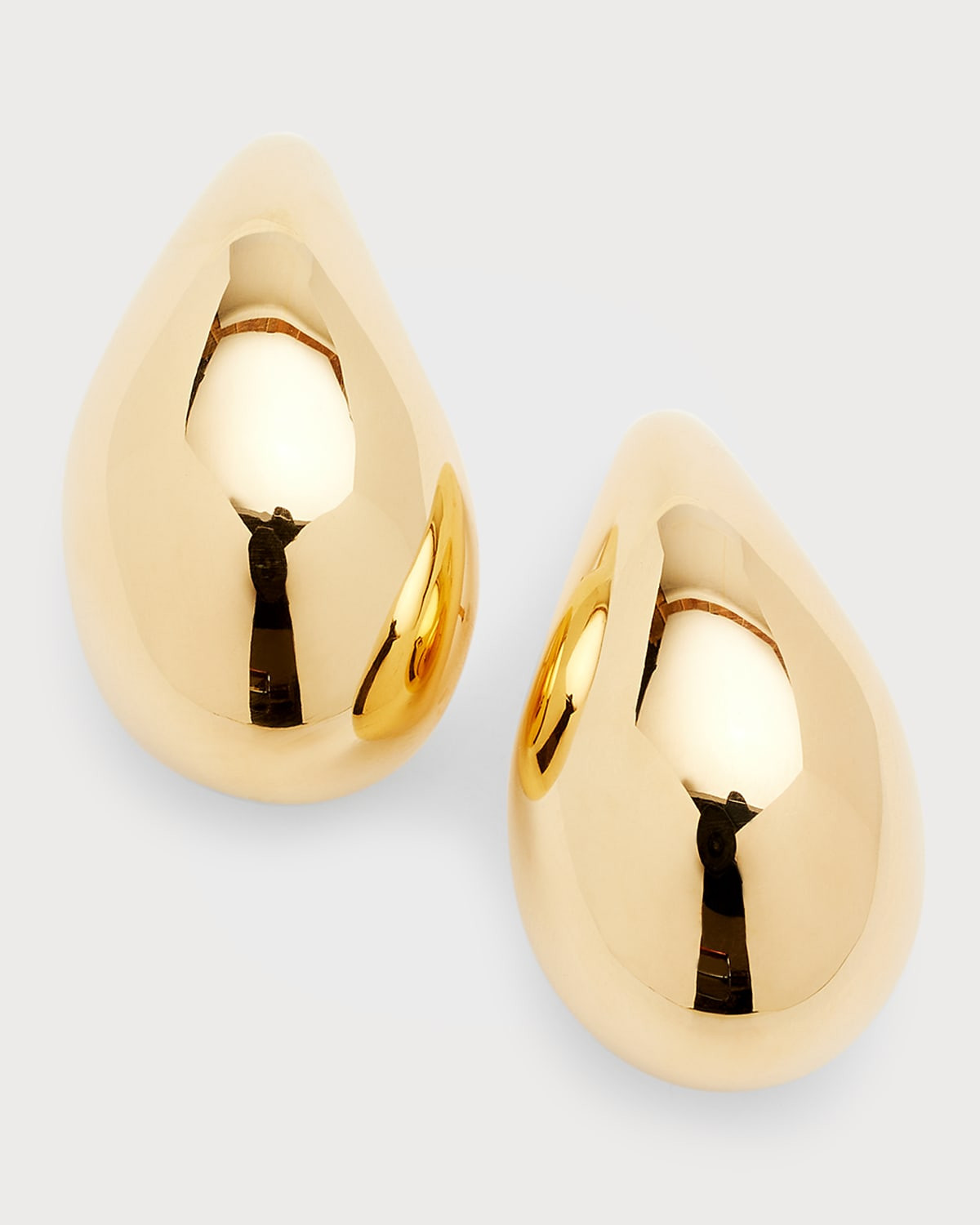 Drop-Shaped Earrings, Gold | Neiman Marcus