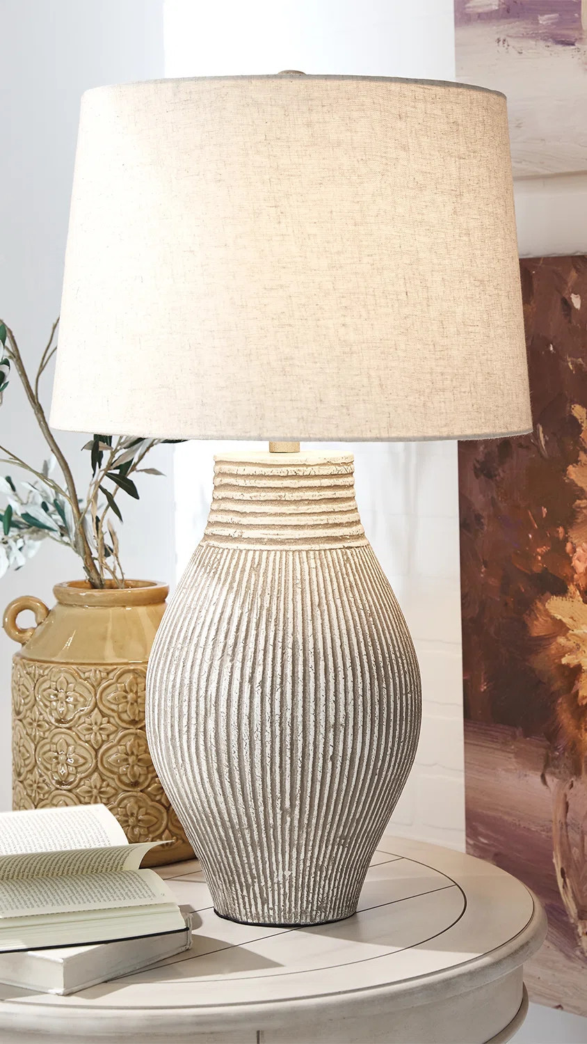 August Grove® Waburn 28" Ivory Standard Table Lamp & Reviews | Wayfair | Wayfair North America