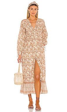 Cleobella Valentin Ankle Dress in Tamil Block Print from Revolve.com | Revolve Clothing (Global)
